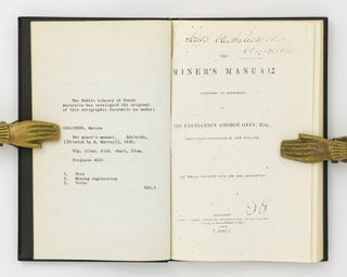 The Miner's Manual