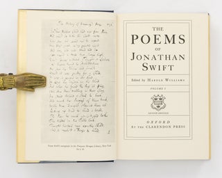 The Poems of Jonathan Swift. Edited by Harold Williams