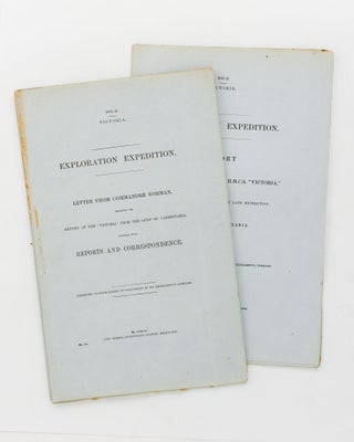 Item #57939 Exploration Expedition. Letter from Commander Norman, reporting the Return of the...