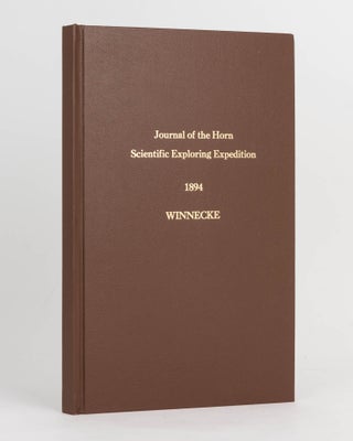 Journal ... of the Horn Scientific Exploring Expedition to Central Australia ... 1894