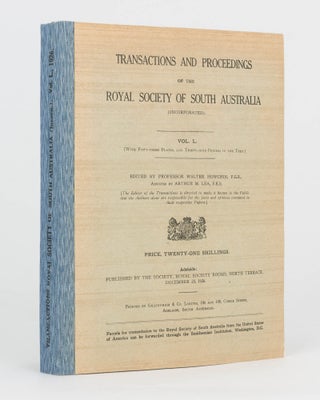 Item #59983 Relics of Aboriginal Occupation in the Olary District. [Contained in] Transactions of...