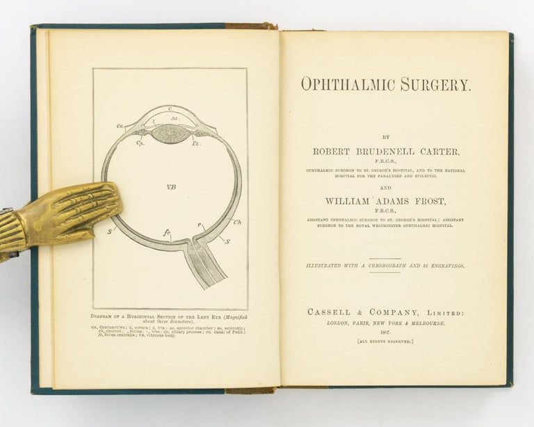 Item #60126 Ophthalmic Surgery. Robert Brudenell CARTER, William Adams FROST.