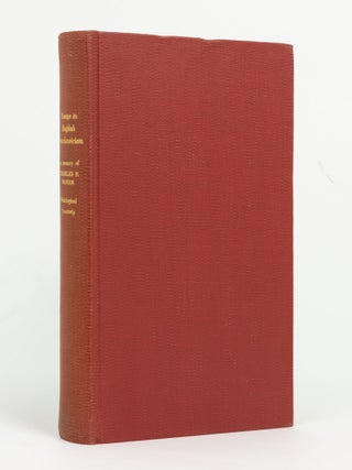 Item #62524 Essays in English Neoclassicism in Memory of Charles B. Woods