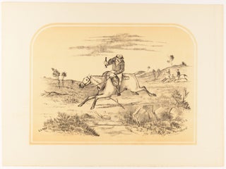 Ten tinted lithographs by E.C. May of scenes of Australian country life, after original sketches by S.T. Gill and George Hamilton (five each)