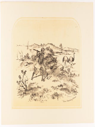Ten tinted lithographs by E.C. May of scenes of Australian country life, after original sketches by S.T. Gill and George Hamilton (five each)