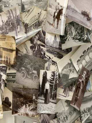 Item #63194 A large collection of Edwardian snapshots of travels in India, China, north Africa...