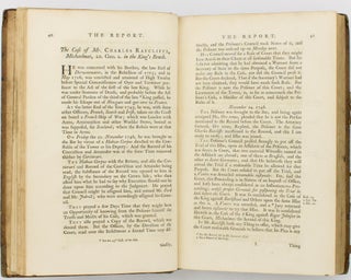 A Report of Some Proceedings on the Commission of Oyer and Terminer and Gaol Delivery for the Trial of the Rebels in the Year 1746 in the County of Surry, and of other Crown Cases. To which are added Discourses upon a Few Branches of the Crown Law