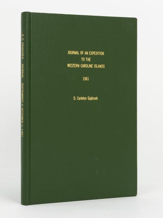 Item #67977 Journal of a Trip to the Shepherd, Banks and Torres Islands and to Espiritu Santo and...