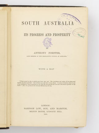 South Australia. Its Progress and Prosperity