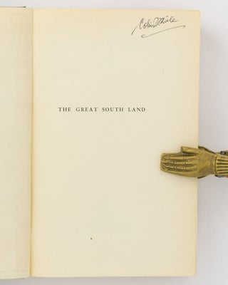 The Great South Land. An Epic Poem