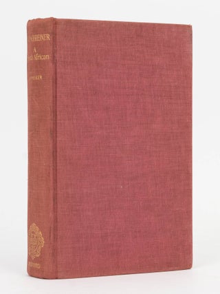 Item #70929 W.P. Schreiner. A South African. William Philip SCHREINER, Eric A. WALKER