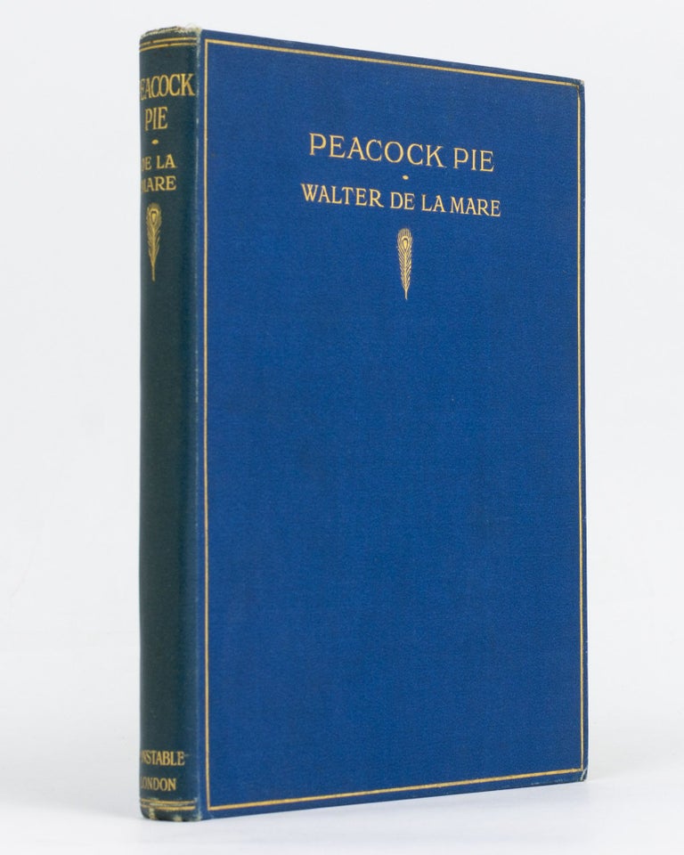 Item #71391 Peacock Pie. Walter de la MARE.