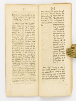 The Case of the Dutch Ships, considered