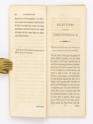 Selections from the Correspondence of General Washington and James Anderson ... in which the Causes of the Present Scarcity are fully investigated