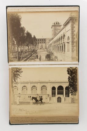 An album of turn-of-the-last-century photographs, the majority (if not all) of them of Tunisia