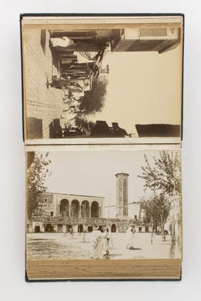 An album of turn-of-the-last-century photographs, the majority (if not all) of them of Tunisia