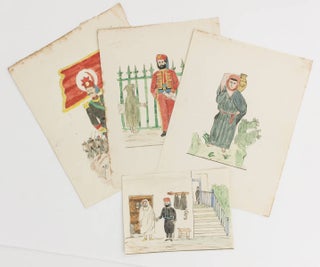 An album of turn-of-the-last-century photographs, the majority (if not all) of them of Tunisia