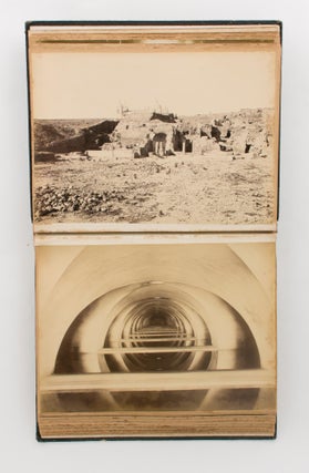 An album of turn-of-the-last-century photographs, the majority (if not all) of them of Tunisia