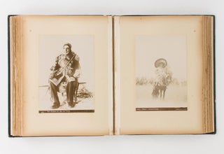 An album of turn-of-the-last-century photographs, the majority (if not all) of them of Tunisia