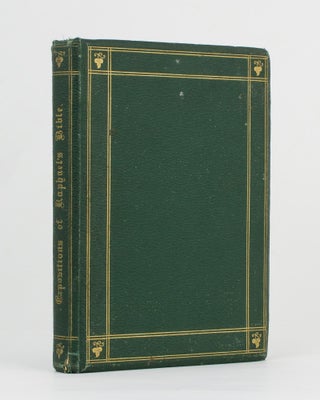 Item #74308 Expositions of Raphael's Bible. Photography, Reverend R. H. SMITH