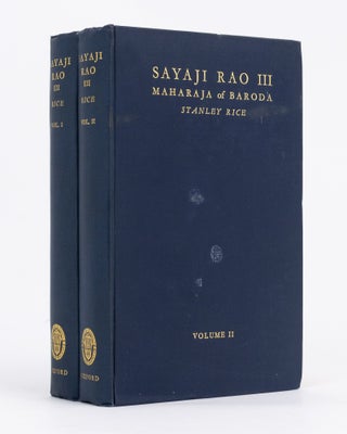 Item #74846 Sayaji Rao III, Maharaja of Baroda. Stanley RICE