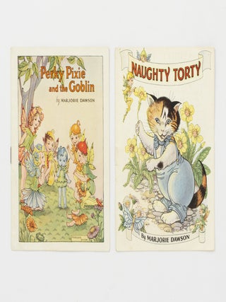 Item #75047 Perky Pixie and the Goblin. [Together with] Naughty Torty. Marjorie DAWSON