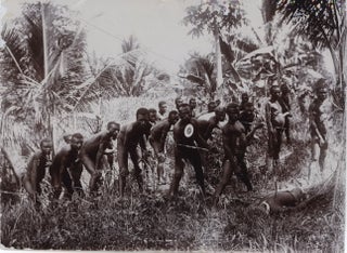 Forty-four vintage photographs (circa 1887-94) of indigenous life in the Bismarck Archipelago and German New Guinea are offered as a collection