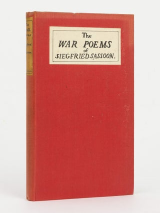 Item #76269 The War Poems of Siegfried Sassoon. Siegfried SASSOON