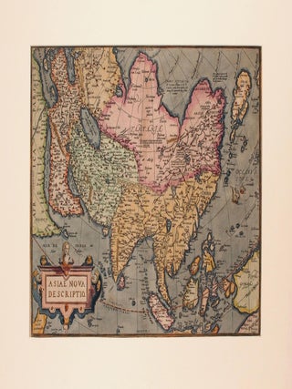 Item #76555 Asiae Nova Descriptio. Asia, Abraham ORTELIUS