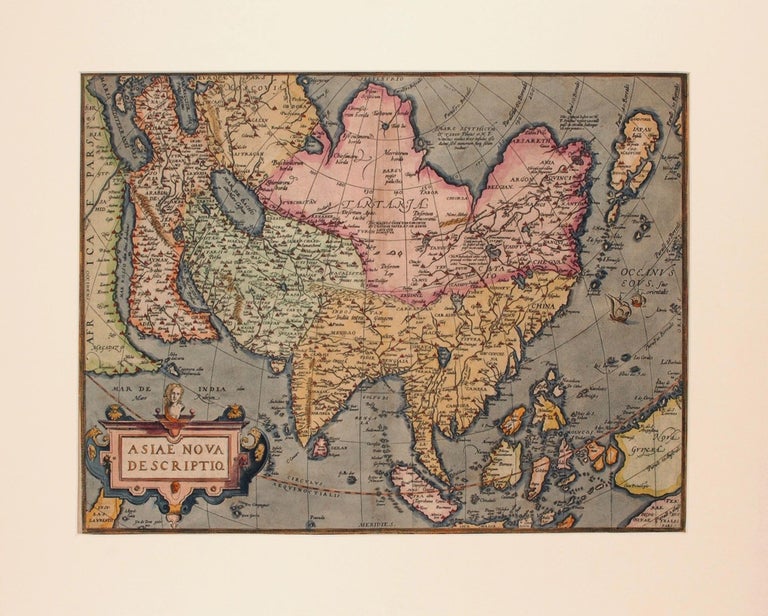 Item #76555 Asiae Nova Descriptio. Map, Abraham ORTELIUS.