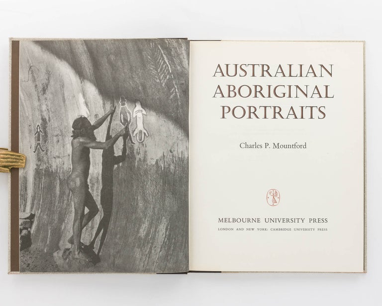 Item #77594 Australian Aboriginal Portraits. Charles Pearcy MOUNTFORD.