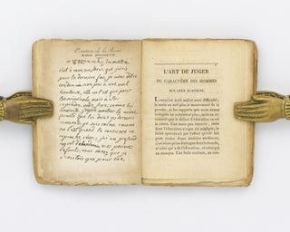 L'Art de Juger du Caractère des Hommes sur leur Ecriture, avec vingt-quatre Planches représentant les Ecritures de Divers Personnages Célèbres, Gravées d'après les Originaux Autographes
