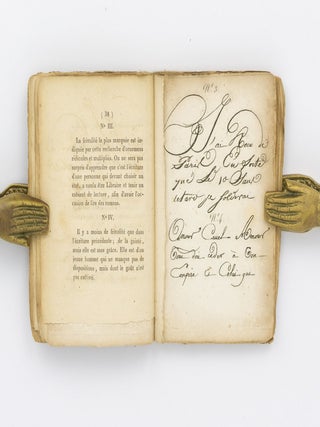 L'Art de Juger du Caractère des Hommes sur leur Ecriture, avec vingt-quatre Planches représentant les Ecritures de Divers Personnages Célèbres, Gravées d'après les Originaux Autographes