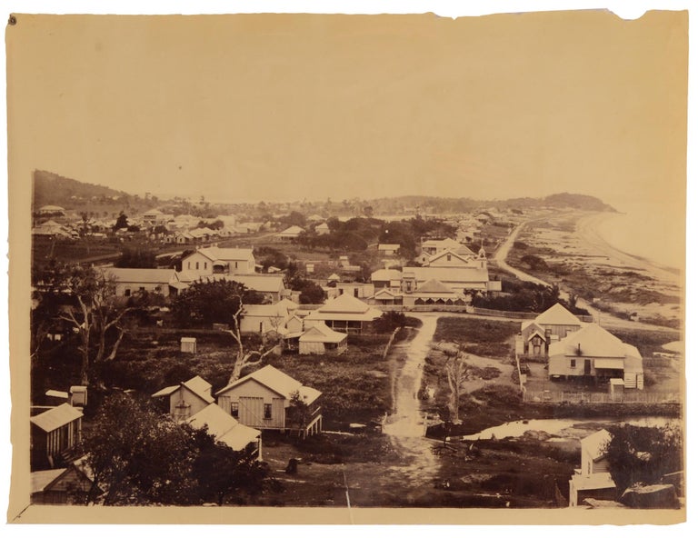 Item #78765 Six vintage full-plate gelatin silver photographs (each approximately 165 x 220 mm, uncut paper size) of Townsville. Uncredited and undated, but from internal evidence, probably 1890s. Townsville.