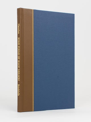 Some Poems of Shaw Neilson. Selected and with Wood-Engravings by Barbara Hanrahan