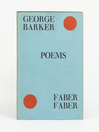 Item #79162 Poems. George BARKER