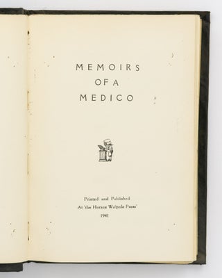 Memoirs of a Medico