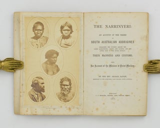 Item #80168 The Narrinyeri. An Account of the Tribes of South Australian Aborigines inhabiting...