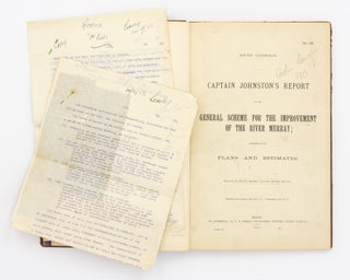 Item #80313 Captain Johnston's Report of the General Scheme for the Improvement of the River...