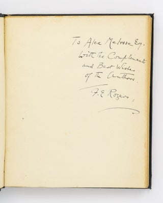 Ballades, Rondeaus and Occasional Verse