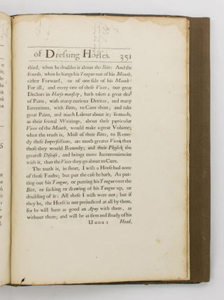 A New Method, and Extraordinary Invention, to dress Horses, and work them according to Nature. As also, to perfect Nature by the Subtlety of Art; which was never found out but by the Thrice Noble, High and Puissant Prince William Cavendish ...