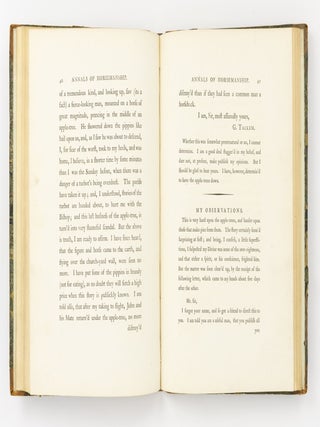 Annals of Horsemanship. Containing Accounts of Accidental Experiments, and Experimental Accidents, both Successful and Unsuccessful, communicated by Various Correspondents to Geoffrey Gambado ... Together with Most Instructive Remarks thereon, and Answers thereto, by that Accomplished Genius