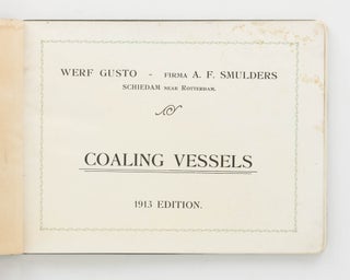 Werf Gusto, Firma A.F. Smulders, Engineers & Shipbuilders, Schiedam (Holland), 1908 [cover title]