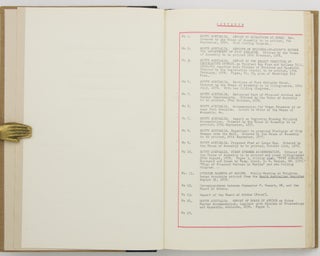 Two volumes of nineteenth century South Australian Parliamentary Papers relating to ports and harbors, together with a small quantity of related manuscript material, collected by Geoffrey Ingleton