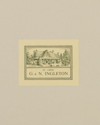 Two volumes of nineteenth century South Australian Parliamentary Papers relating to ports and harbors, together with a small quantity of related manuscript material, collected by Geoffrey Ingleton