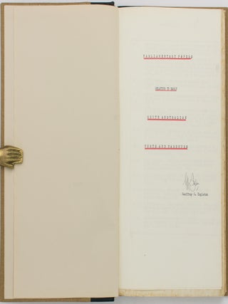 Two volumes of nineteenth century South Australian Parliamentary Papers relating to ports and harbors, together with a small quantity of related manuscript material, collected by Geoffrey Ingleton
