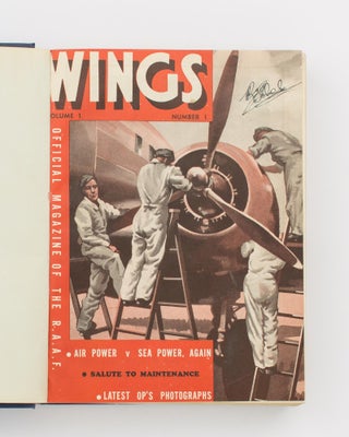 Wings. Incorporating Air Force News. Official Magazine of the RAAF. Volume 1, Number 1, [13 April] 1943 to Volume 4, Number 6, 26 December 1944 (an unbroken run), plus Volume 5, Number 1, 17 April 1945