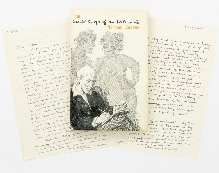 Item #83570 The Scribblings of an Idle Mind. Norman LINDSAY.