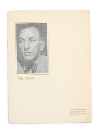 Item #83590 Theatre Royal ... Thursday, 12th December, 1940 ... Matinee in aid of Red Cross...