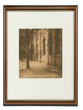 Item #83630 Collins Street, Melbourne. An original gelatin silver photograph (visible image size...
